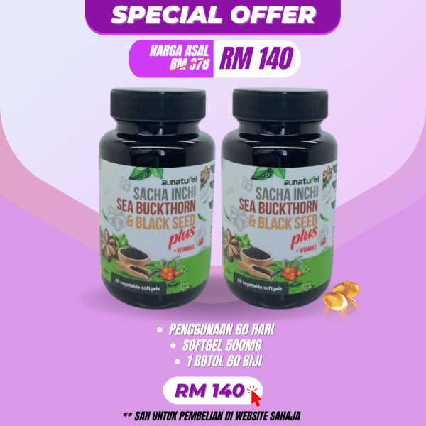BUMP ORDER 2 BOTOL SOFTGEL SACHA INCHI EXTRA
