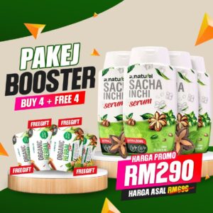 PAKEJ BOOSTER 4 BOTOL SERUM